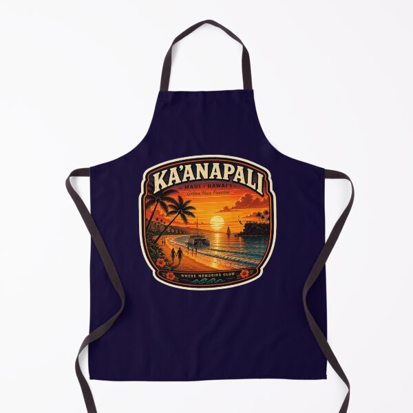 Item preview, Ka'anapali Beach Maui Vintage Sticker | Black Rock Sunset designed and sold by Swanny's Custom T-shirt and Gift Designs.