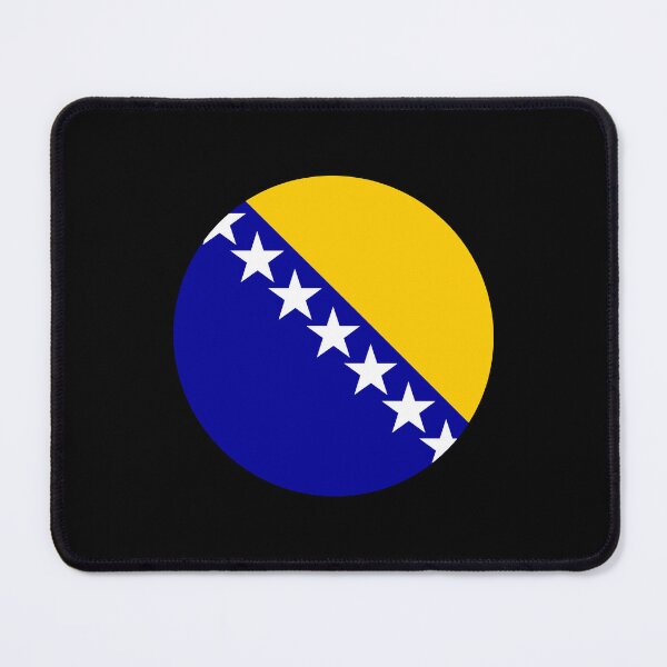 Item preview, Bosnia And Herzegovina Circle Flag BA designed and sold by shitpostee.