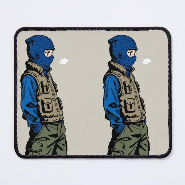 Item preview, Fashion - Man in Black Puffer Vest Balaclava Cargo Streetwear Anime Variant 2 designed and sold by AnimeShin.