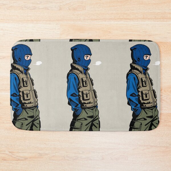 Item preview, Fashion - Man in Black Puffer Vest Balaclava Cargo Streetwear Anime Variant 2 designed and sold by AnimeShin.
