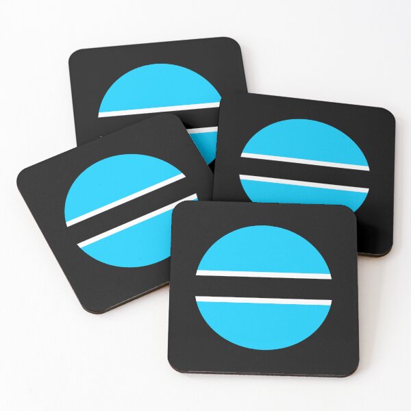 Item preview, Botswana Circle Flag BW designed and sold by shitpostee.