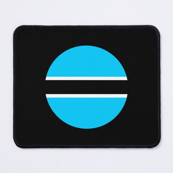 Item preview, Botswana Circle Flag BW designed and sold by shitpostee.