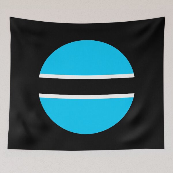 Item preview, Botswana Circle Flag BW designed and sold by shitpostee.