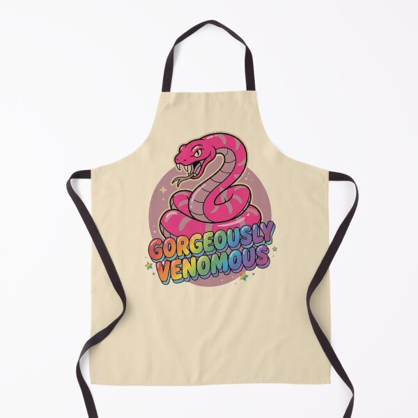 Item preview, Gorgeously Venomous Pink Snake Rainbow Graphic — Funny LGBT Pride Attitude Confidence designed and sold by SkTee2k.