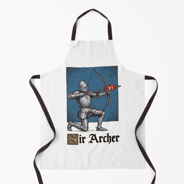 Item preview, Sir Archer Medieval Knight Sriracha Sauce Funny Archer Meme designed and sold by Noctivyra.
