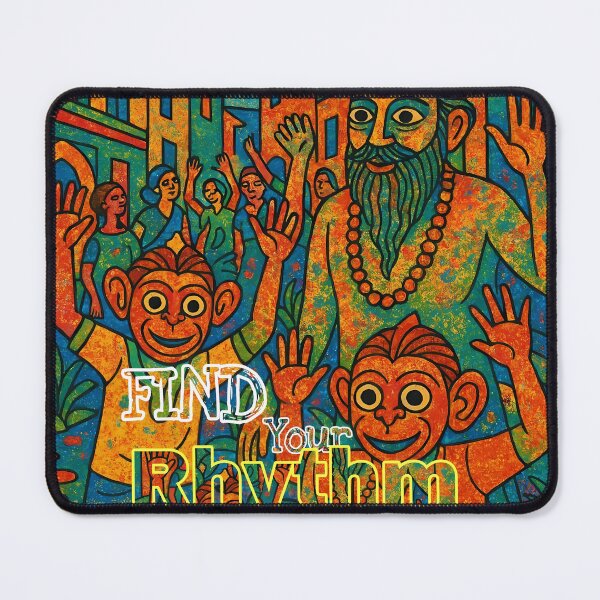 Item preview, Colourful indian mosaic festival artwork designed and sold by REDCLASH2002.