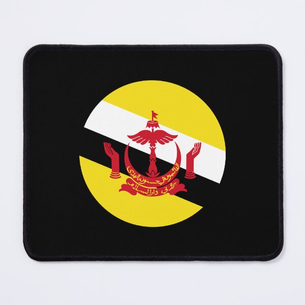 Item preview, Brunei Circle Flag BN designed and sold by shitpostee.