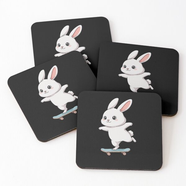 Item preview, Funny Rabbit Skateboard Skating Zoo Boys Girls Kids designed and sold by rafaeltto.