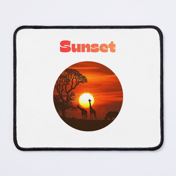 Item preview, Sunset Africa T-shirt Gifts designed and sold by ZemVibe.