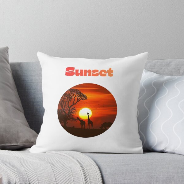 Artikelvorschau, Sunset Africa T-Shirt Geschenke entworfen und verkauft von ZemVibe.