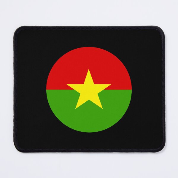 Item preview, Burkina Faso Circle Flag BF designed and sold by shitpostee.