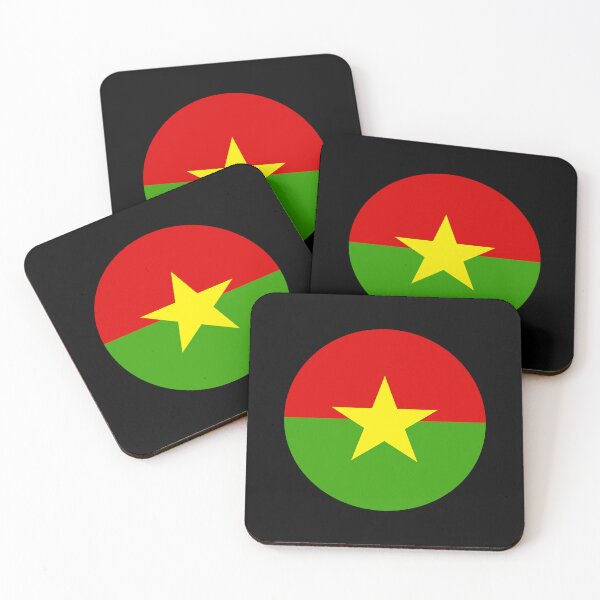 Item preview, Burkina Faso Circle Flag BF designed and sold by shitpostee.