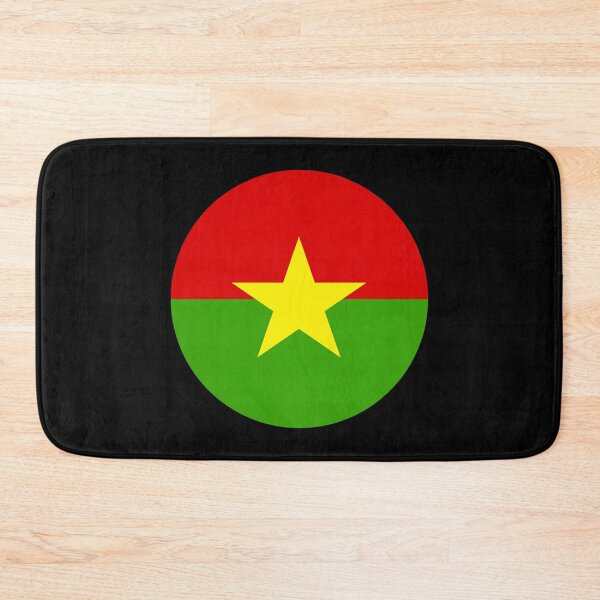 Item preview, Burkina Faso Circle Flag BF designed and sold by shitpostee.