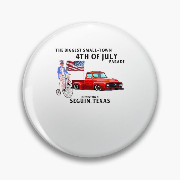 Item preview, The Biggest Small-Town 4th Of July Parade Seguin Texas Patriotic Truck designed and sold by Noctivyra.