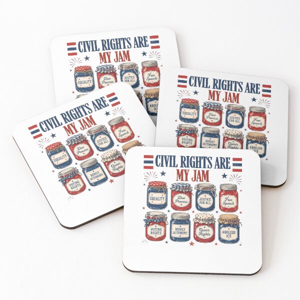 Item preview, Civil Rights Are My Jam Patriotic Equality Rights Activist designed and sold by Noctivyra.