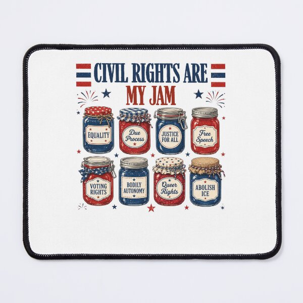 Item preview, Civil Rights Are My Jam Patriotic Equality Rights Activist designed and sold by Noctivyra.