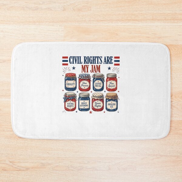 Item preview, Civil Rights Are My Jam Patriotic Equality Rights Activist designed and sold by Noctivyra.
