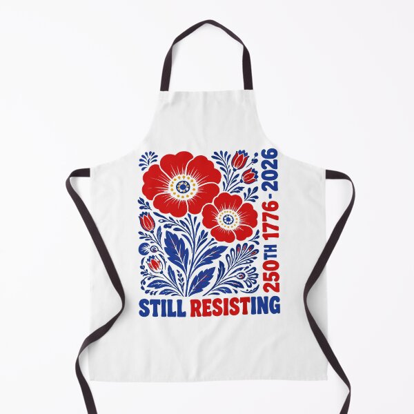 Item preview, Still Resisting 250th 1776-2026 Patriotic Boho Floral Protest designed and sold by Noctivyra.