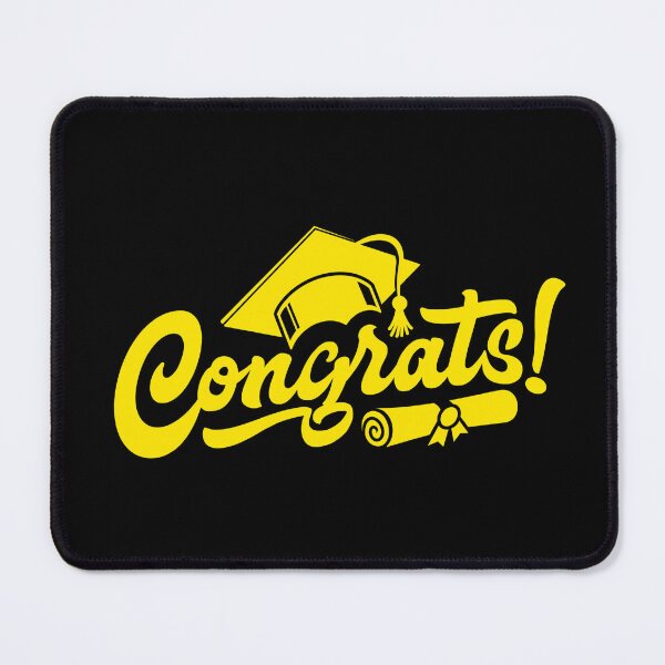 Item preview, Congrats Grad Cap and Diploma Typography designed and sold by Khadigadesings.