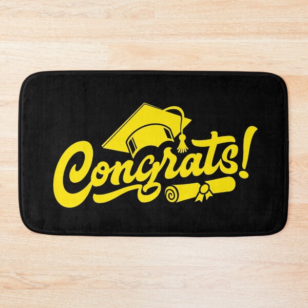 Item preview, Congrats Grad Cap and Diploma Typography designed and sold by Khadigadesings.