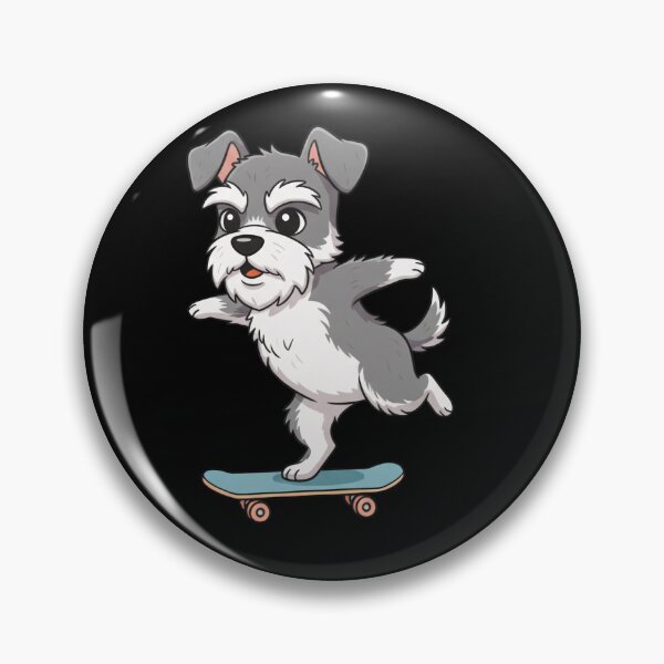 Item preview, Funny Schnauzer Skateboard Skating Zoo Boys Girls Kids designed and sold by rafaeltto.