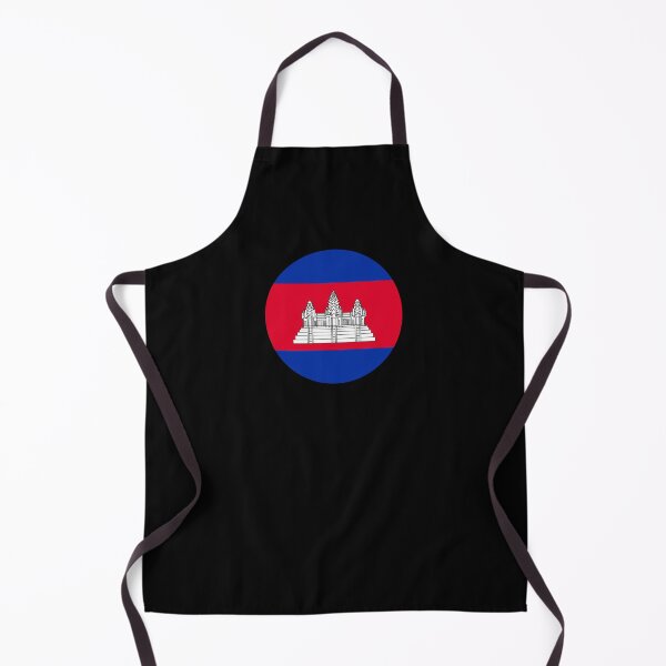 Item preview, Cambodia Circle Flag KH designed and sold by shitpostee.