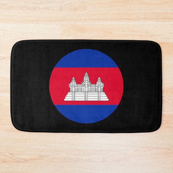 Item preview, Cambodia Circle Flag KH designed and sold by shitpostee.