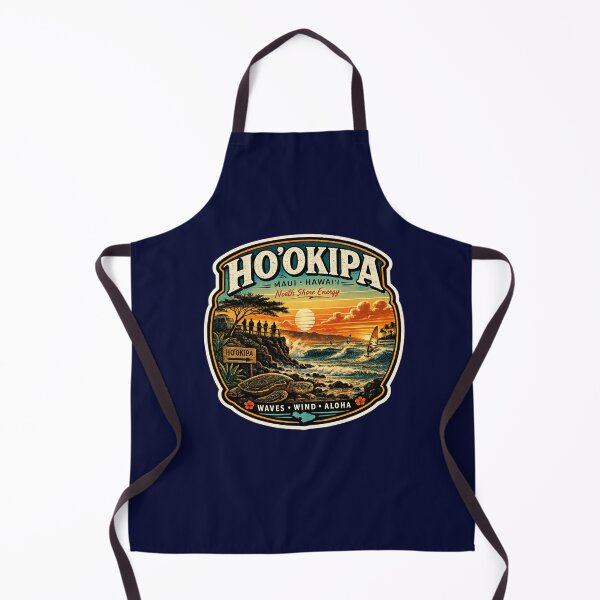 Item preview, Ho'okipa Beach Maui Hawaii Vintage Badge designed and sold by Swanny's Custom T-shirt and Gift Designs.