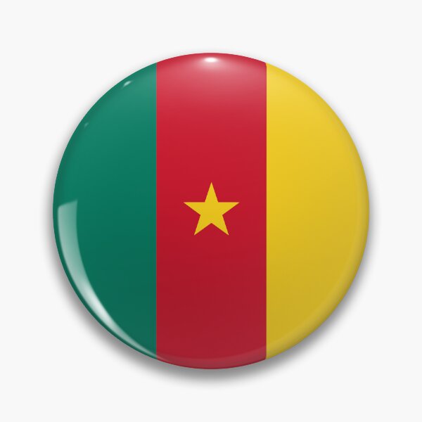 Item preview, Cameroon Circle Flag CM designed and sold by shitpostee.