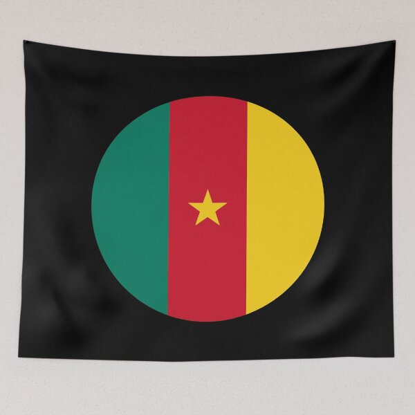 Item preview, Cameroon Circle Flag CM designed and sold by shitpostee.