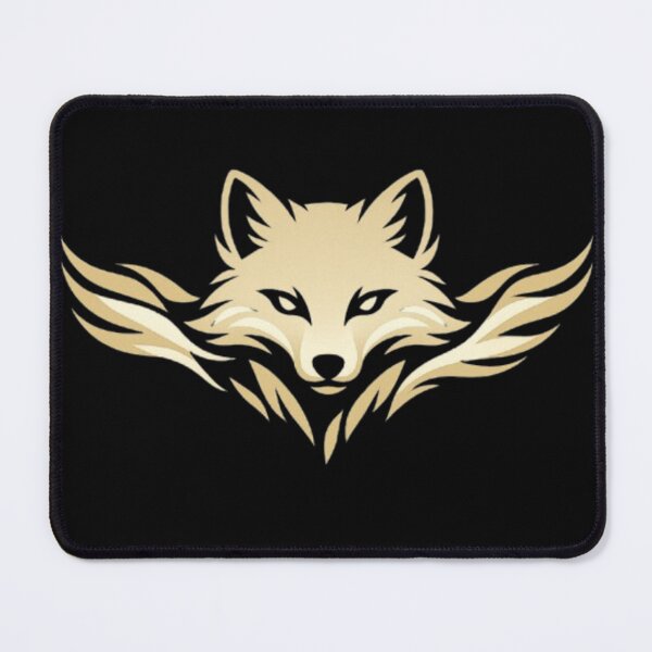 Item preview, Minimalist Elegant Fox Flame Wings Line Art designed and sold by Inkfino.