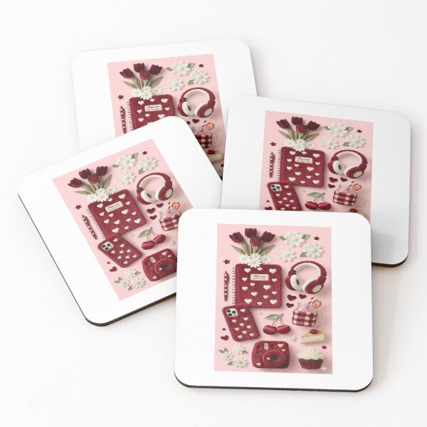 Item preview, Burgundy Coquette Spiral Notebook designed and sold by animenosekaiii.