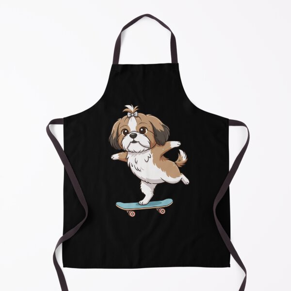 Item preview, Funny Shih Tzu Skateboard Skating Zoo Boys Girls Kids designed and sold by rafaeltto.