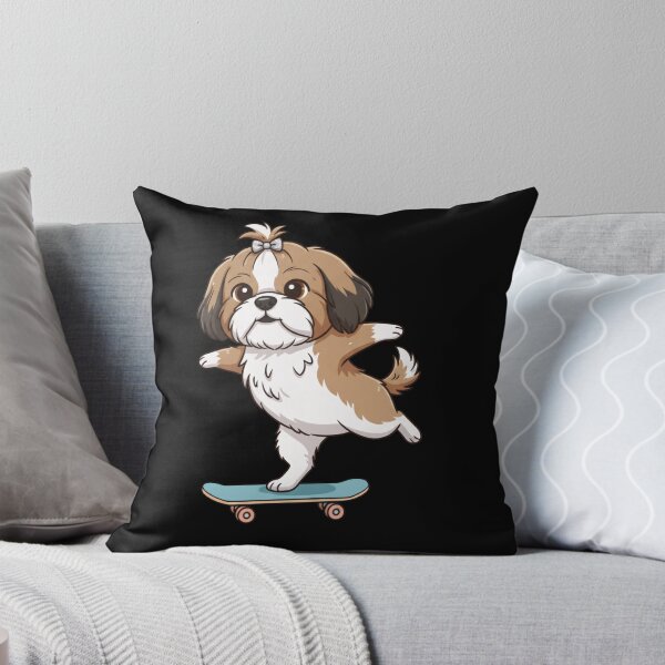 Item preview, Funny Shih Tzu Skateboard Skating Zoo Boys Girls Kids designed and sold by rafaeltto.