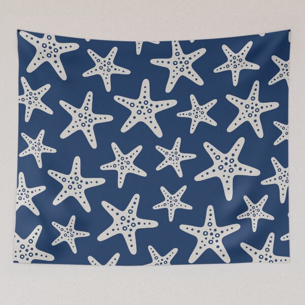Item preview, Blue Starfish Pattern designed and sold by tonymagnerart.