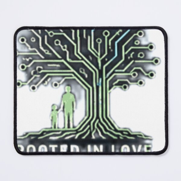 Item preview, Rooted In Love Connected For Life Tech Dad Father's Day designed and sold by GUINewAlex.
