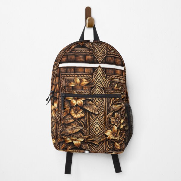Item preview, Rustic Woven Wood Floral Tribal Art designed and sold by krujoArt.