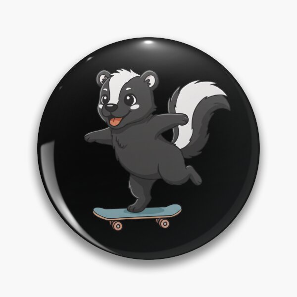 Item preview, Funny Skunk Skateboard Skating Zoo Boys Girls Kids designed and sold by rafaeltto.