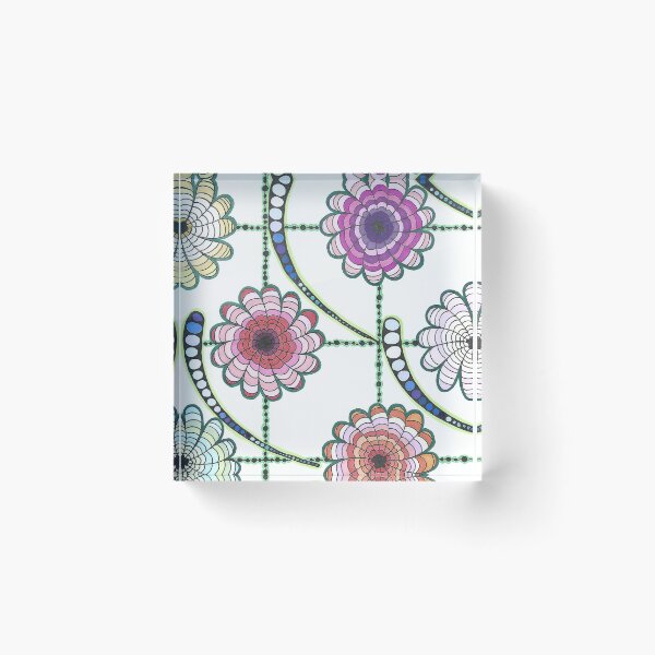 Item preview, Spots And Stripes - Hand Drawn Psychedelic Pattern designed and sold by AJPrettyObscene.