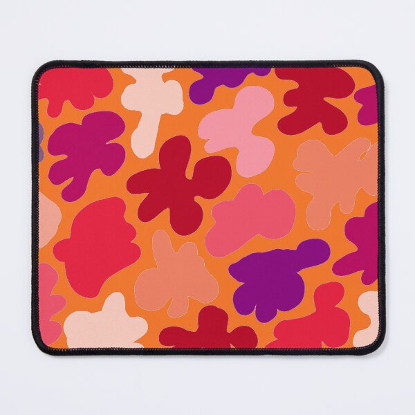 Item preview, Curly blobs orange background designed and sold by GasconyPassion.