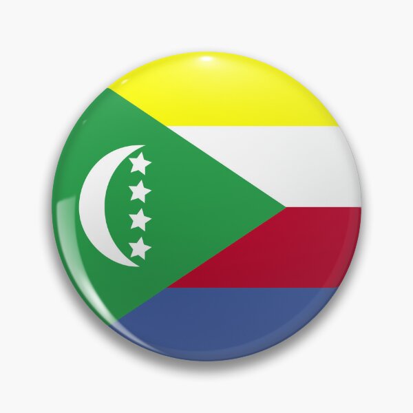 Item preview, Comoros Circle Flag KM designed and sold by shitpostee.
