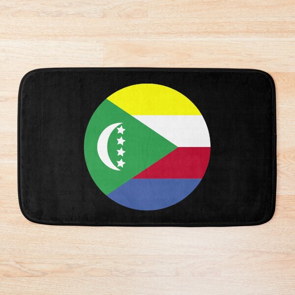 Item preview, Comoros Circle Flag KM designed and sold by shitpostee.