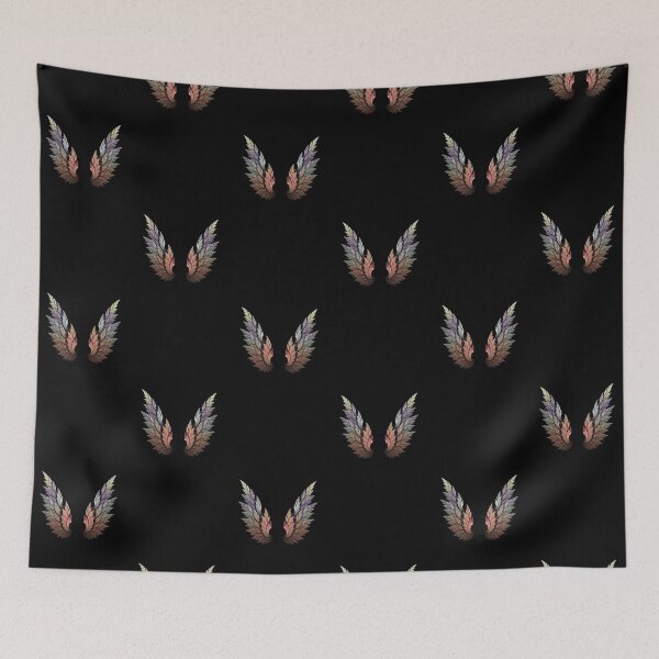 Item preview, Fractal Angel Wings: Ethereal Gradient designed and sold by DivsDivineArt.