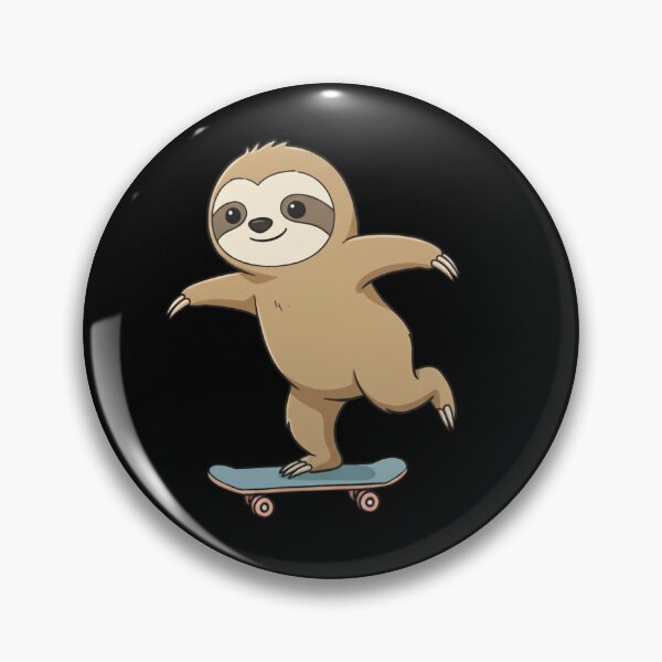 Item preview, Funny Sloth Skateboard Skating Zoo Boys Girls Kids designed and sold by rafaeltto.