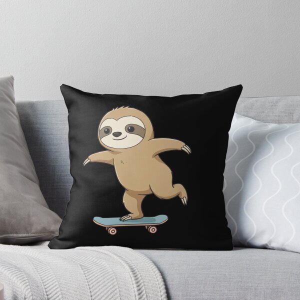Item preview, Funny Sloth Skateboard Skating Zoo Boys Girls Kids designed and sold by rafaeltto.