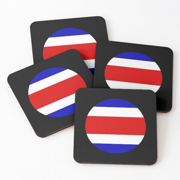 Item preview, Costa Rica Circle Flag CR designed and sold by shitpostee.