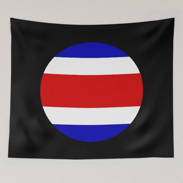 Item preview, Costa Rica Circle Flag CR designed and sold by shitpostee.