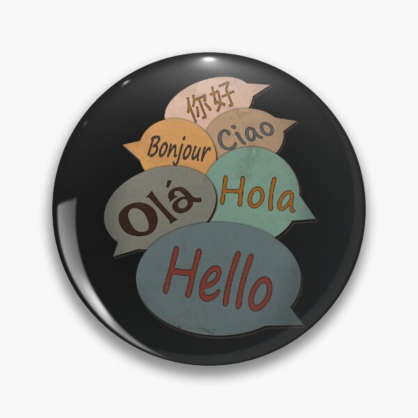 Item preview, Hello World - Multilingual Speech Bubbles designed and sold by RonnyMilleo.