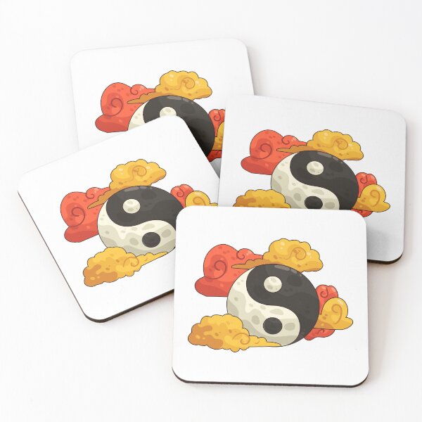 Item preview, Modern Aesthetic Yin Yang Balance Graphic Art designed and sold by debbiebento.