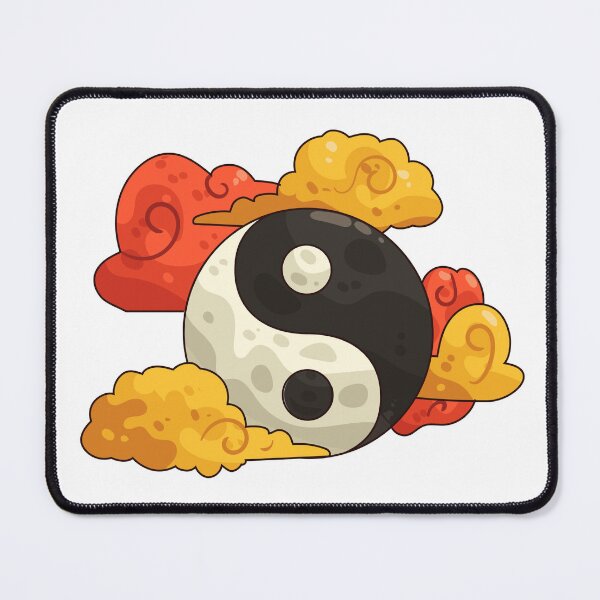 Item preview, Modern Aesthetic Yin Yang Balance Graphic Art designed and sold by debbiebento.